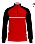 Bartley Reds 1/4 Zip Top