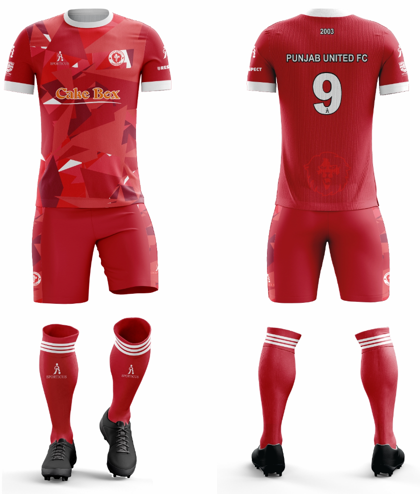 PUNJAB UNITED FC - HOME KIT 2023/24 – Sporticus Of London